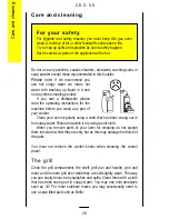 Preview for 28 page of Zanussi ZDG 58 Operating Instructions Manual