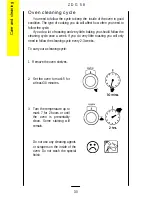 Preview for 30 page of Zanussi ZDG 58 Operating Instructions Manual