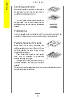 Предварительный просмотр 10 страницы Zanussi ZDG 862 Operating Instructions Manual