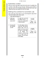 Предварительный просмотр 24 страницы Zanussi ZDG 862 Operating Instructions Manual