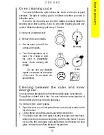 Предварительный просмотр 29 страницы Zanussi ZDG 862 Operating Instructions Manual