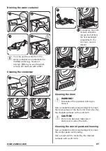 Предварительный просмотр 27 страницы Zanussi ZDH8333P User Manual