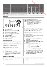 Preview for 24 page of Zanussi ZDH8333W User Manual