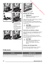 Preview for 58 page of Zanussi ZDH8333W User Manual