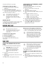 Preview for 10 page of Zanussi ZDH8373W User Manual