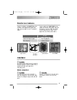 Предварительный просмотр 19 страницы Zanussi ZDI 100 User Manual