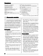 Предварительный просмотр 62 страницы Zanussi ZDI101 User Manual