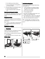 Предварительный просмотр 10 страницы Zanussi ZDI11001 User Manual