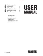 Zanussi ZDI11004XA User Manual preview