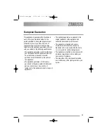 Preview for 23 page of Zanussi ZDI111 User Manual