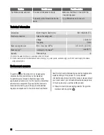 Preview for 12 page of Zanussi ZDI12001 User Manual
