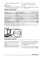 Preview for 24 page of Zanussi ZDI12010XA User Manual