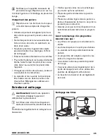 Предварительный просмотр 45 страницы Zanussi ZDI12010XA User Manual