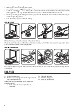 Preview for 8 page of Zanussi ZDI22001XA User Manual