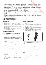 Предварительный просмотр 18 страницы Zanussi ZDI26001XA User Manual