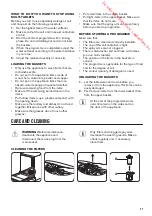 Предварительный просмотр 27 страницы Zanussi ZDI26001XA User Manual