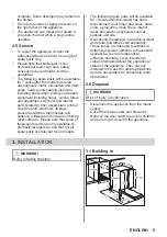 Предварительный просмотр 5 страницы Zanussi ZDLN1522 User Manual