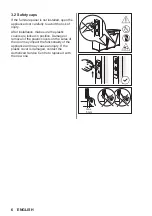 Предварительный просмотр 6 страницы Zanussi ZDLN1522 User Manual