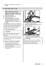 Предварительный просмотр 13 страницы Zanussi ZDLN1522 User Manual