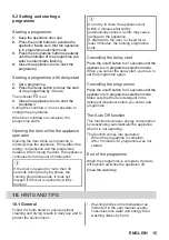 Предварительный просмотр 15 страницы Zanussi ZDLN1522 User Manual