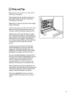 Предварительный просмотр 17 страницы Zanussi ZDM 769 X Operating And Installation Booklet