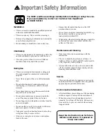 Предварительный просмотр 2 страницы Zanussi ZDM 868 Instruction Booklet