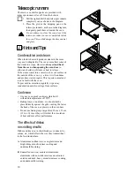 Предварительный просмотр 10 страницы Zanussi ZDM 868 Instruction Booklet