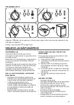 Preview for 67 page of Zanussi ZDN11002XA User Manual