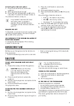 Preview for 9 page of Zanussi ZDP7205PZ User Manual