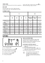 Предварительный просмотр 8 страницы Zanussi ZDP7206PZ User Manual