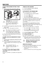 Предварительный просмотр 12 страницы Zanussi ZDPB274B User Manual