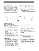 Предварительный просмотр 20 страницы Zanussi ZDQ 895 Instruction Booklet