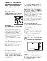 Preview for 4 page of Zanussi ZDS 050 Instruction Book