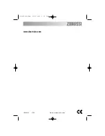 Предварительный просмотр 24 страницы Zanussi ZDS 101 User Manual