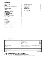 Preview for 2 page of Zanussi ZDS 300 Instruction Book