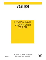 Preview for 1 page of Zanussi ZDS 699 Instruction Booklet