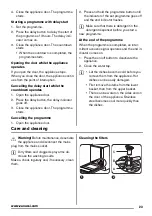 Предварительный просмотр 23 страницы Zanussi ZDT 13011 User Manual