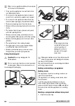 Preview for 22 page of Zanussi ZDT 16011 FA User Manual