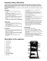 Preview for 3 page of Zanussi ZDT 5052 Instruction Book