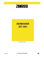 Zanussi ZDT 5053 Instruction Book preview