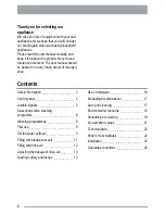 Preview for 2 page of Zanussi ZDT 6454 User Manual