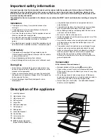 Preview for 3 page of Zanussi ZDT 6894 Instruction Book