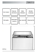 Preview for 1 page of Zanussi ZDT111 User Manual