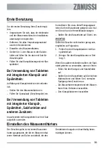 Preview for 31 page of Zanussi ZDT111 User Manual