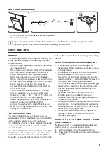 Предварительный просмотр 25 страницы Zanussi ZDT12041FA User Manual