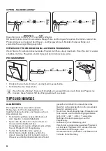 Предварительный просмотр 54 страницы Zanussi ZDT12041FA User Manual