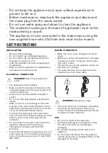 Preview for 22 page of Zanussi ZDT16020FA User Manual