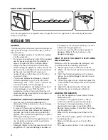 Preview for 14 page of Zanussi ZDT16030FA User Manual