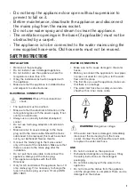 Preview for 3 page of Zanussi ZDT25001FA User Manual