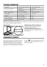 Preview for 31 page of Zanussi ZDT26001FA User Manual